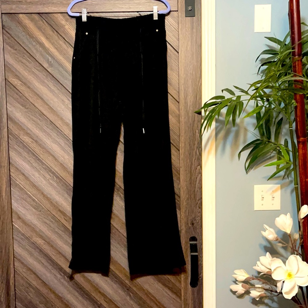 Womens Black Linen Pants